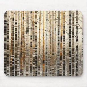 Alfombrilla De Ratón Paisaje Forestal Art Decor Paint Mosaic