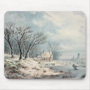 Alfombrilla De Ratón Paisaje: Invierno