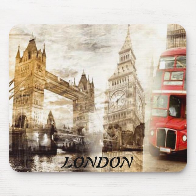 Alfombrilla De Ratón Paisaje Londres de Mousepad (Frente)