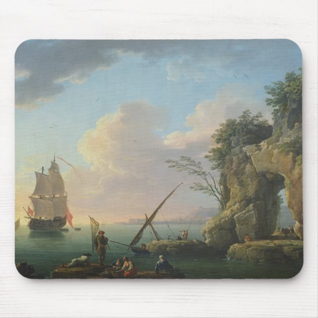Alfombrilla De Ratón Paisaje marino, 1748 (Frente)