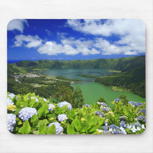 Alfombrilla De Ratón Paisaje Mousepad de Azores (Frente)