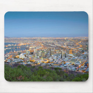 Alfombrilla De Ratón Paisaje urbano desde la cima de Signal Hill al ano