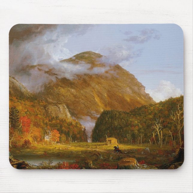 Alfombrilla De Ratón Paisaje vintage de Estados Unidos (Frente)