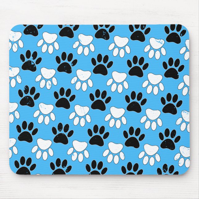 Alfombrilla De Ratón Paisajes Blancos Y Negros Con Problemas De Fondo A (Frente)