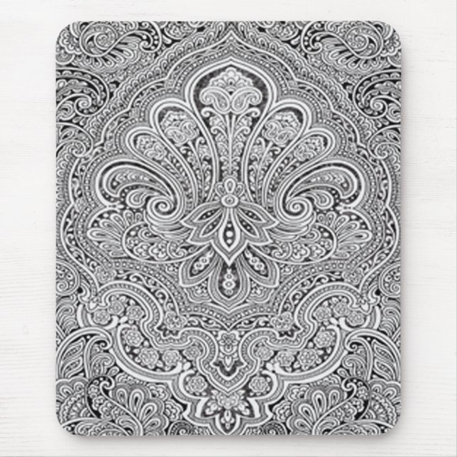 Alfombrilla De Ratón Paisley Art Mouse Pad (Frente)
