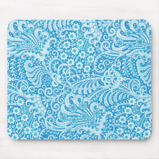 Alfombrilla De Ratón Paisley Pattern-5 Mousepad (Frente)