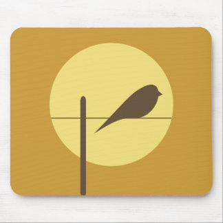 Alfombrilla De Ratón Pájaro de la luna