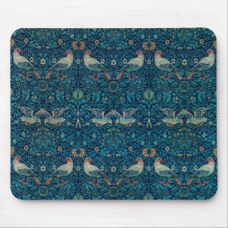Alfombrilla De Ratón Pájaro de William Morris, arte textil de jardín vi