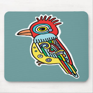 Alfombrilla De Ratón Pájaro tropical Mousepad