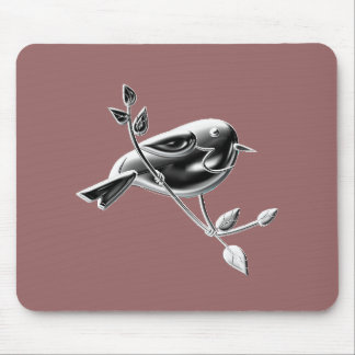 ALFOMBRILLA DE RATÓN PÁJAROS DE PLATA