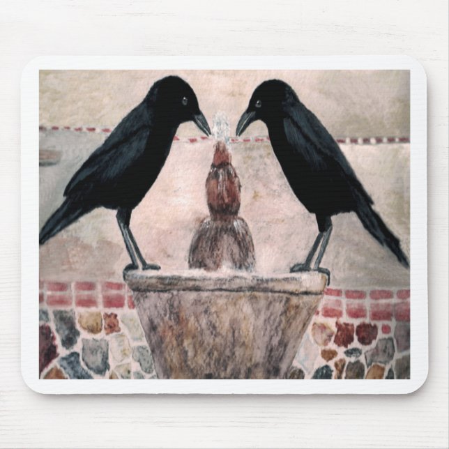 ALFOMBRILLA DE RATÓN PÁJAROS DEL AMOR (Frente)