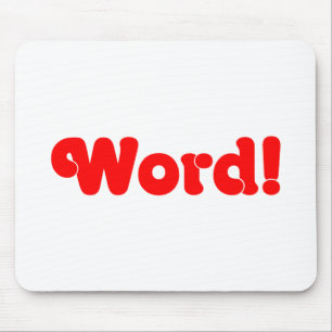 Alfombrilla De Ratón ¡Palabra!