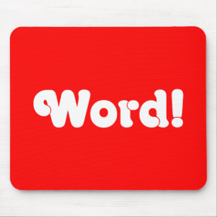 Alfombrilla De Ratón ¡Palabra!