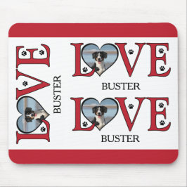 Alfombrilla De Ratón Palabras de amor con perros