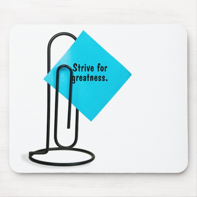 Alfombrilla De Ratón Palabras inspiradoras en la almohadilla de ratón d (Frente)