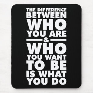 Alfombrilla De Ratón Palabras motivacionales