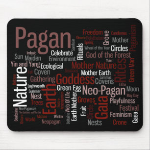 Alfombrilla De Ratón Palabras paganas