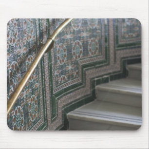 Alfombrilla De Ratón Palacio de Comunaciones, azulejos moriscos