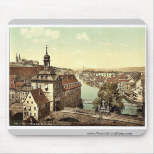 Alfombrilla De Ratón Palacio de Justicia, vintage Pho de Bamberg,