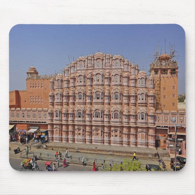 Alfombrilla De Ratón Palacio de los vientos (Hawa Mahal), Jaipur, la (Frente)
