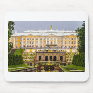 Alfombrilla De Ratón Palacio y jardines St Petersburg Rusia de Peterhof