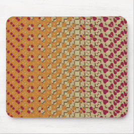 Alfombrilla De Ratón Pale Orange and Pink Mouse pad