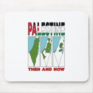 Alfombrilla De Ratón Palestina entonces y ahora