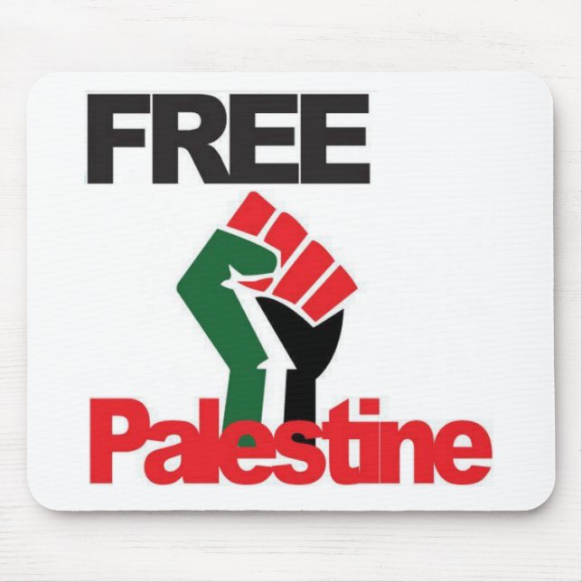 Alfombrilla De Ratón Palestina libre - فلسطينعلم - bandera palestina (Frente)