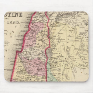 Alfombrilla De Ratón Palestina, Mapa de Jerusalén por Mitchell