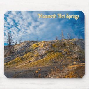 Alfombrilla De Ratón Palette Springs Sunrise Mammoth Hot Springs