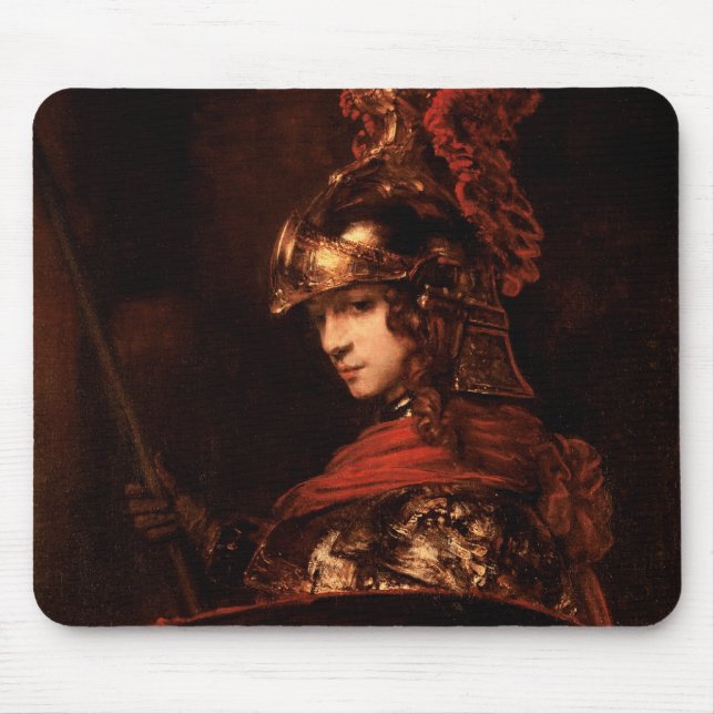 Alfombrilla De Ratón Pallas Athena o, figura acorazada, 1664-65 (Frente)