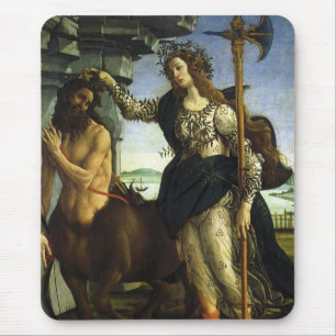 Alfombrilla De Ratón Pallas y el Centauro de Sandro Botticelli