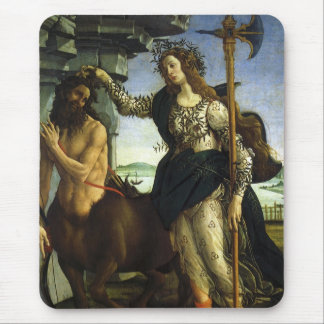 Alfombrilla De Ratón Pallas y el Centauro de Sandro Botticelli