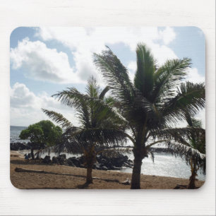 Alfombrilla De Ratón Palmeras en la playa