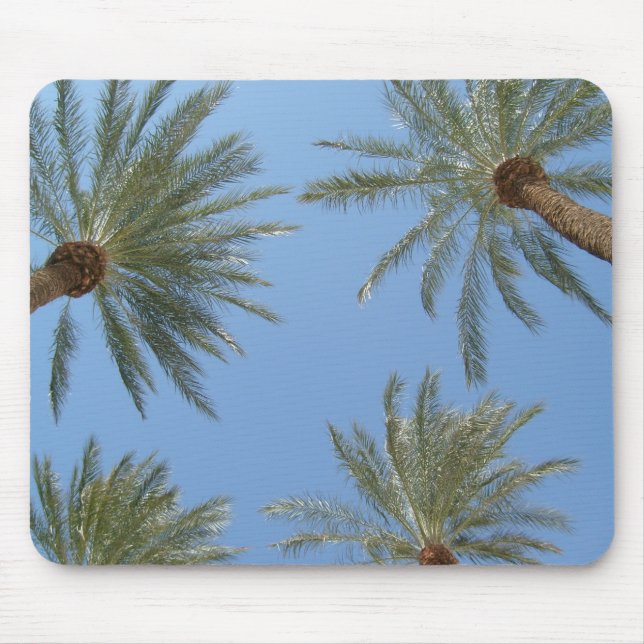 Alfombrilla De Ratón Palmeras Mousepad (Frente)