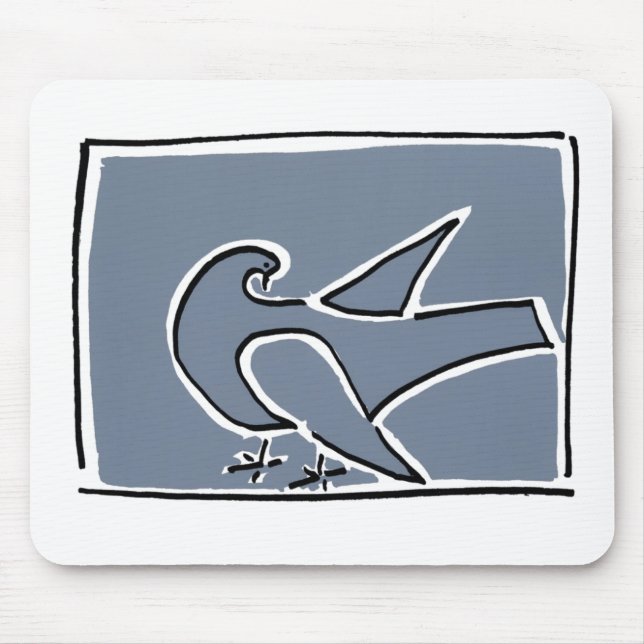 Alfombrilla De Ratón Paloma, 2002 (Frente)