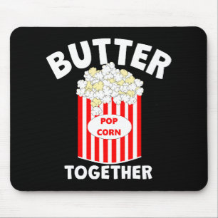 Alfombrilla De Ratón Palomitas de maíz para película BUTTER Together