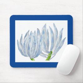 Alfombrilla De Ratón Palos azules en la almohadilla del ratón