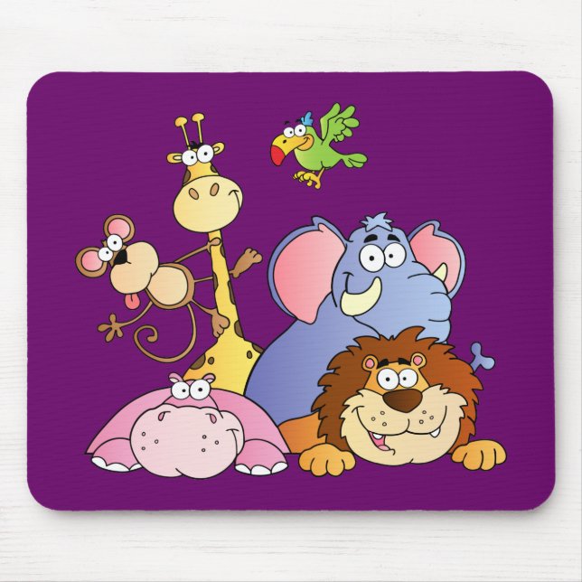 Alfombrilla De Ratón Pals Mousepad de la selva (Frente)