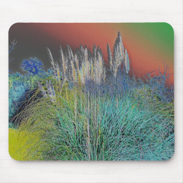 Alfombrilla De Ratón Pampas Grass Solarized Mousepad (Frente)