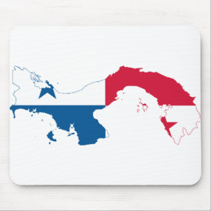 ALFOMBRILLA DE RATÓN PANAMÁ - MAPA/LOGO/BANDERA/COLORES/ESCUDO