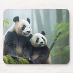 Alfombrilla De Ratón Panda Animal Wild Beauty Freedom Wilderness Nautre