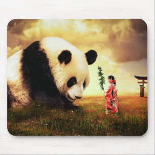 Alfombrilla De Ratón Panda Bear