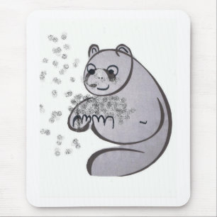 Alfombrilla De Ratón Panda Bears