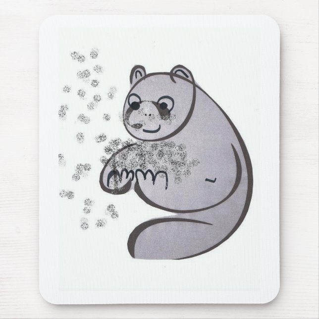 Alfombrilla De Ratón Panda Bears (Frente)