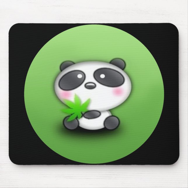Alfombrilla De Ratón Panda linda Cub (Frente)