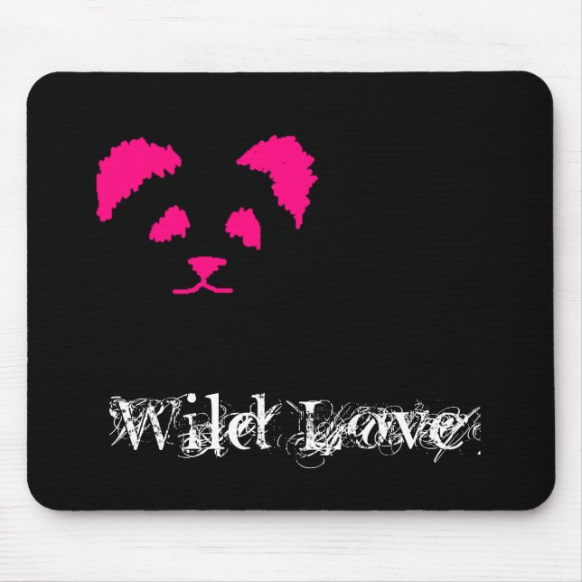 Alfombrilla De Ratón Panda Mousepad (Frente)