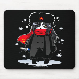 Alfombrilla De Ratón Panda soviética borracha Mousepad