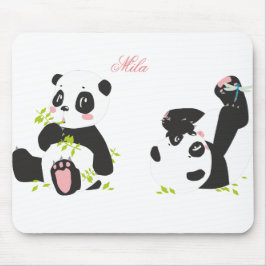 Alfombrilla De Ratón Pandas cutáneos