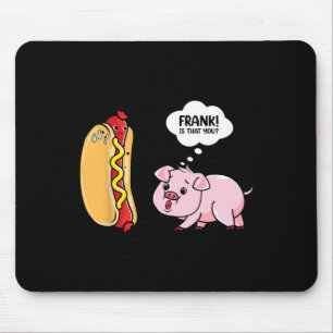 Alfombrilla De Ratón Panecillos De Hot Dog Fuera Diversión Salchicha Bb